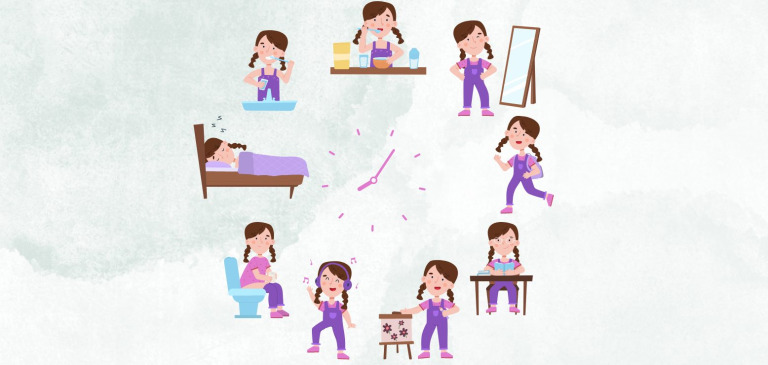Develop Healthy Routines with Daily Activities for Kids