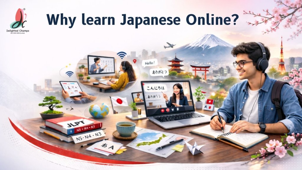 Online Japanese Classes by Delighted Champs