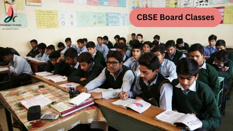 A student preparing for CBSE board exams using NCERT textbooks and digital learning resources.