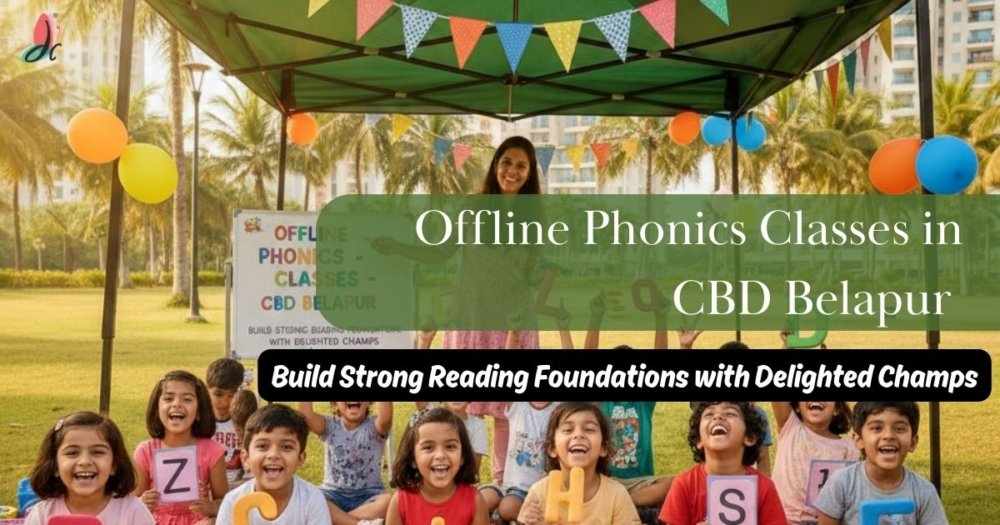 Phonics Classes in CBD Belapur by Delighted Champs for kids