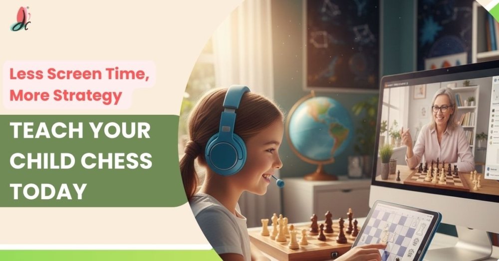 best online chess classes for kids by Delighted Champs