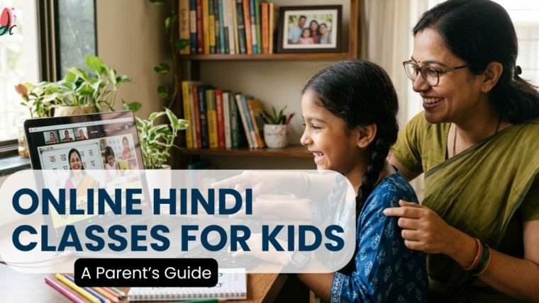 online hindi classes for kids by Delighted Champs