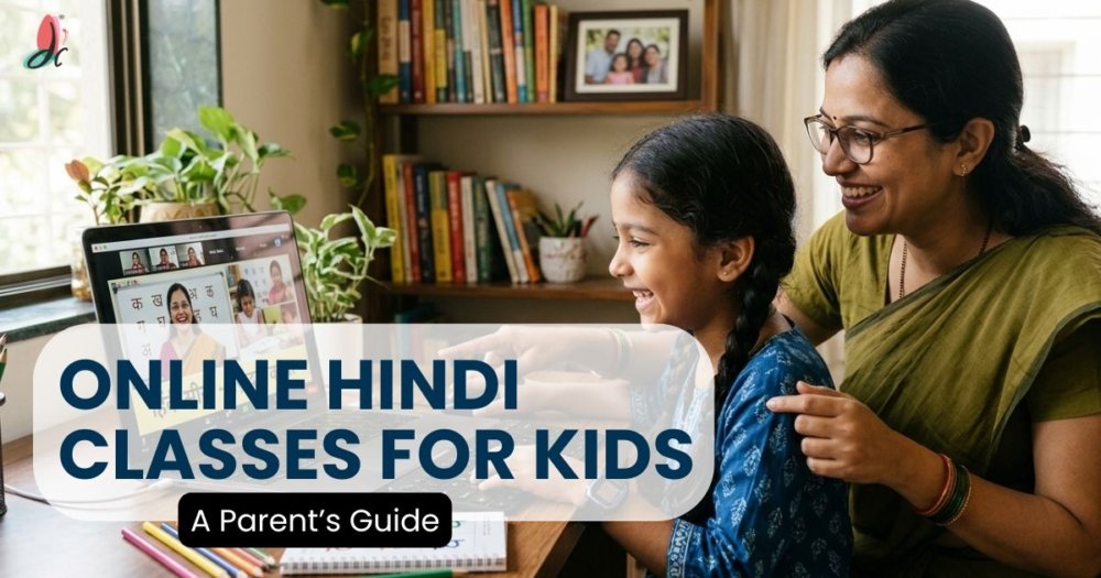 online hindi classes for kids by Delighted Champs