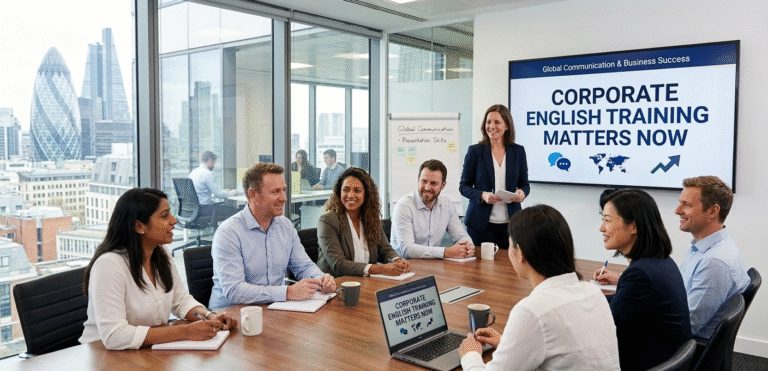 corporate english training by Delighted champs