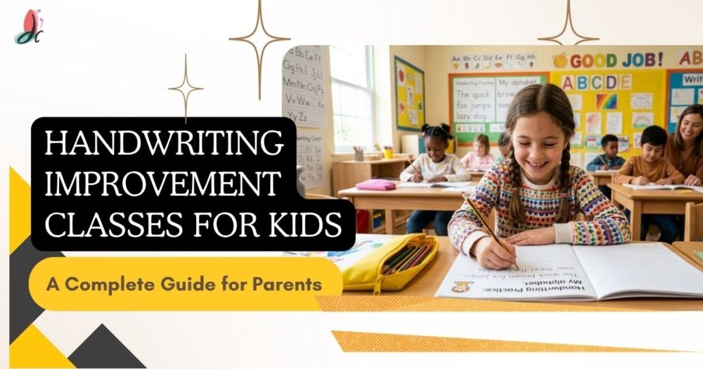 Handwriting Improvement Classes for Kids by Delighted Champs