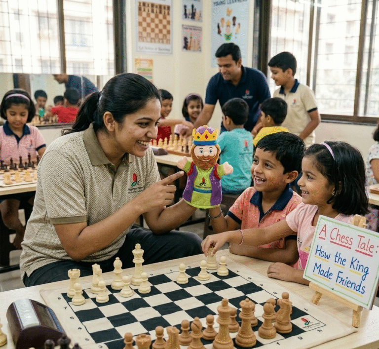 More Than a Game : offline chess classes for kids
