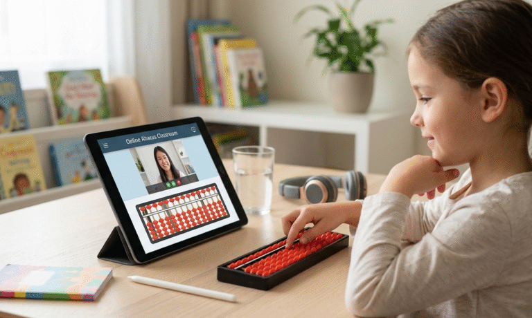 online abacus classes for DC