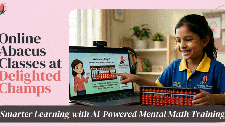 online abacus classes for kids by DC Mumbai