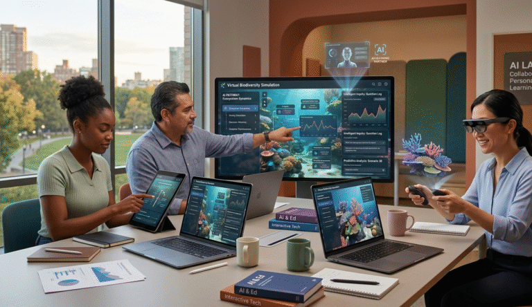 Interactive Online Learning with AI