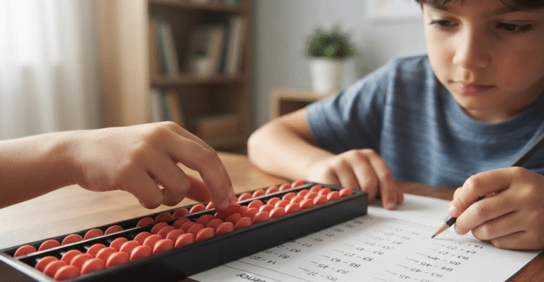 abacus practice worksheet by DC