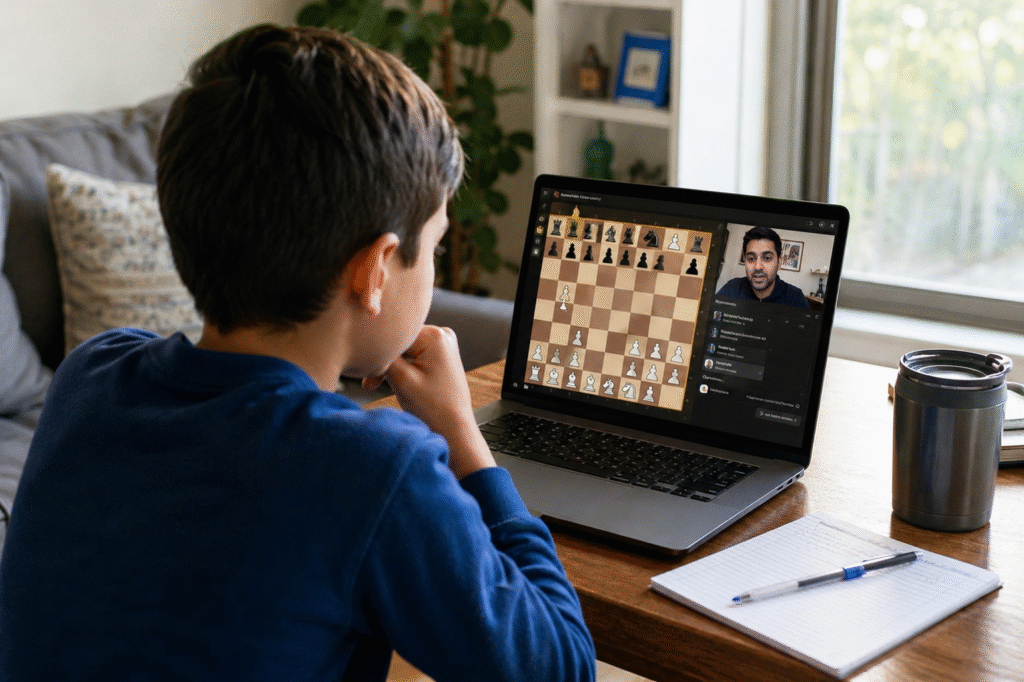 Online Chess Classes by delighted champs