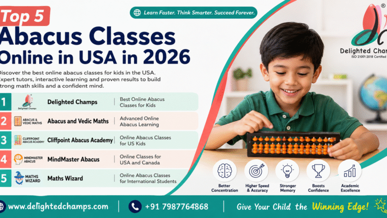 Top 5 abacus classes online in USA