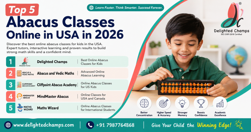 Top 5 abacus classes online in USA