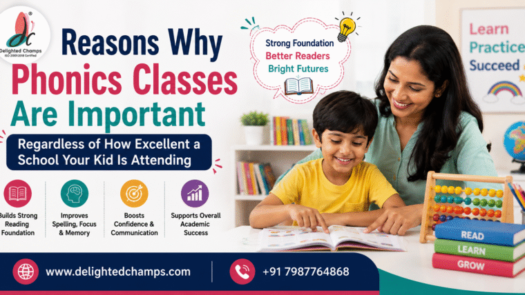 Phonics classes by Delighted Champs