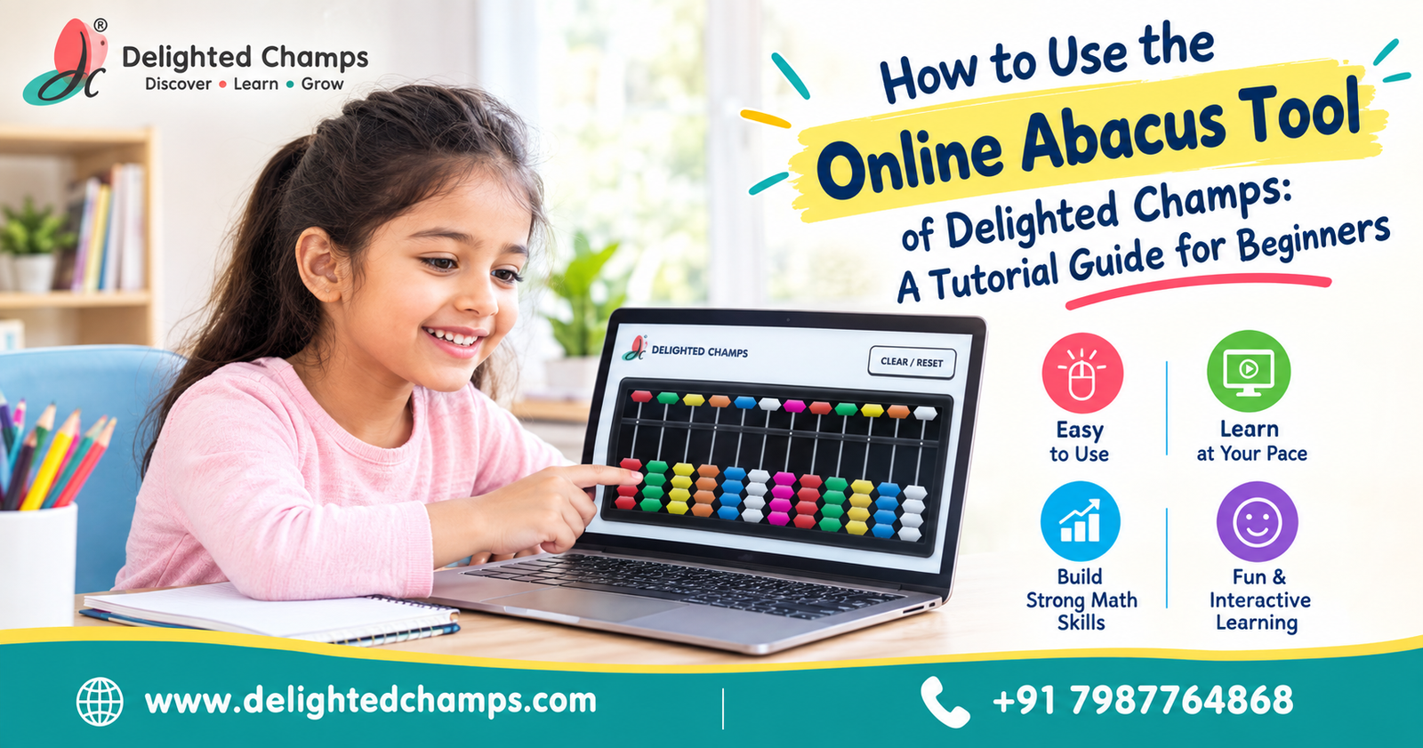 how to use online abacus tool