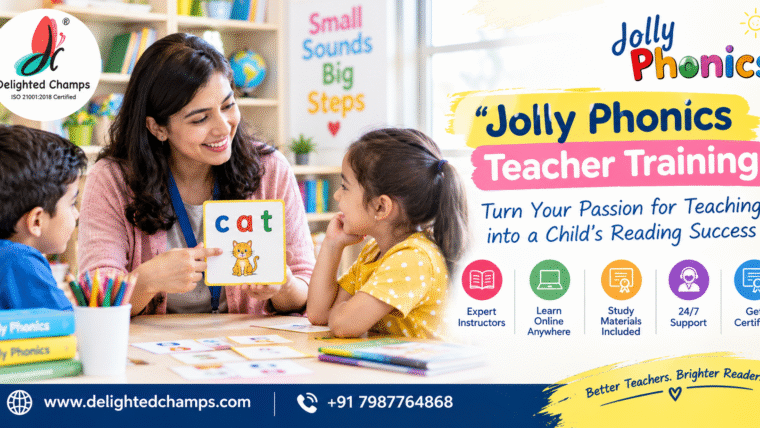 Jolly Phonics Teacher Training by Delighted Champs