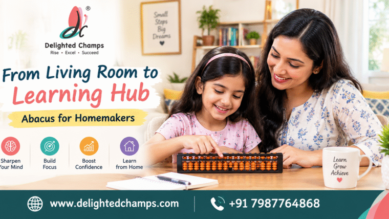 abacus training for homemakers by Delighted Champs