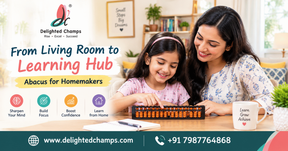 abacus training for homemakers by Delighted Champs