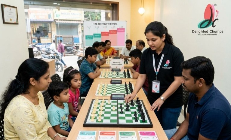 online chess classes by Delighted champs